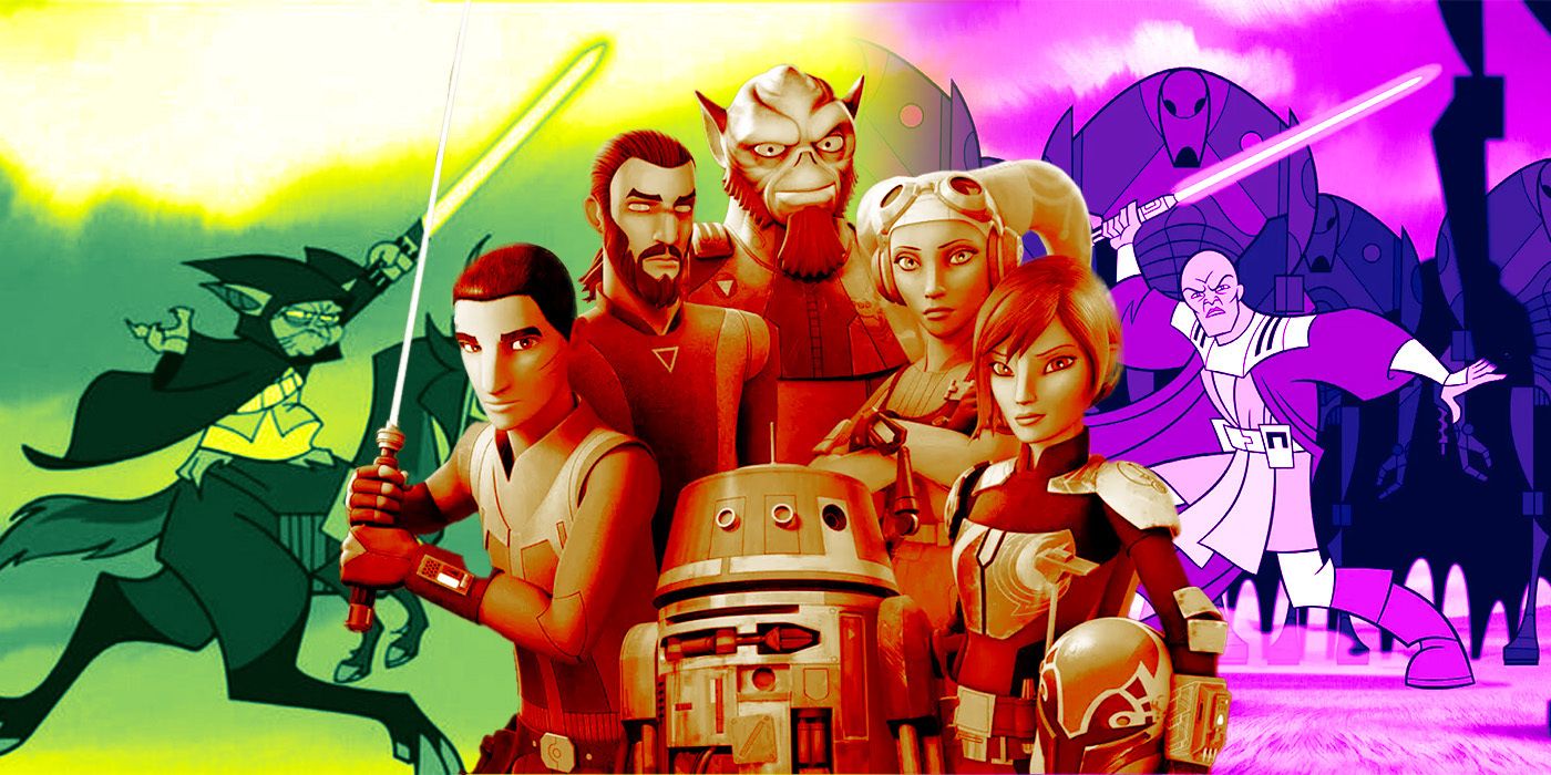 Un film d'animation de style SpiderVerse pourrait sauver la franchise Star Wars