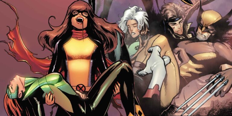 Mme Marvel massacre sa nouvelle famille X-Men dans une transformation épique en vampire…