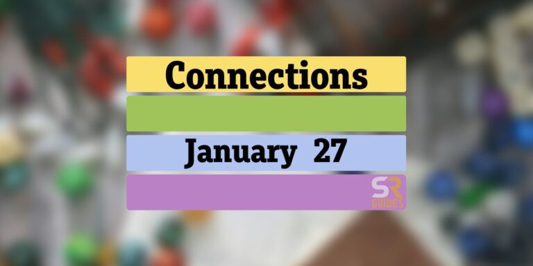 Réponses et astuces sur les connexions d’aujourd’hui pour le 27 janvier 2024 (puzzle n° 230)