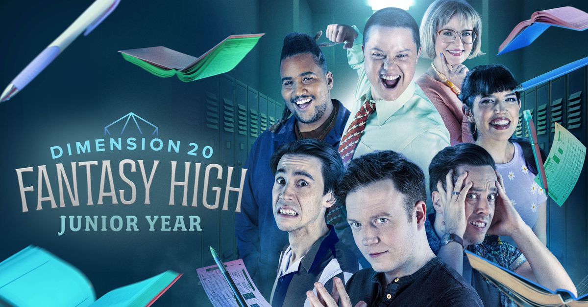 Brennan Lee Mulligan, maître d'école de Fantasy High, à l'occasion de la première de Junior Year