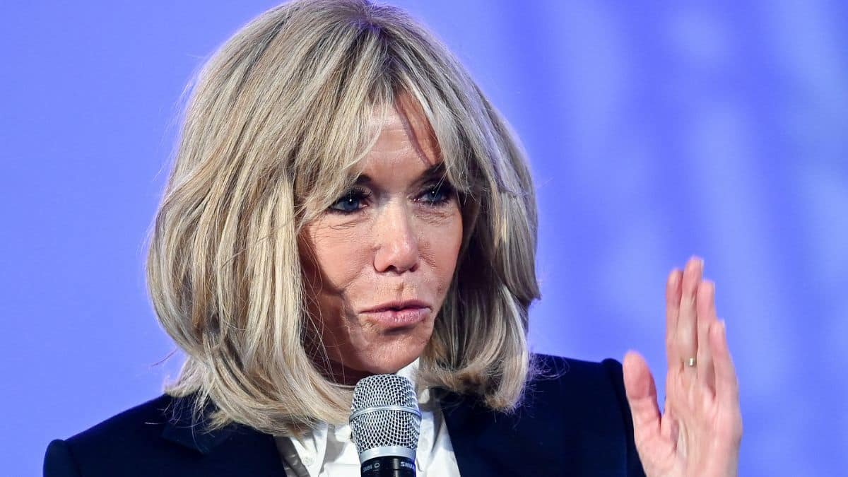 Brigitte Macron aux côtés d