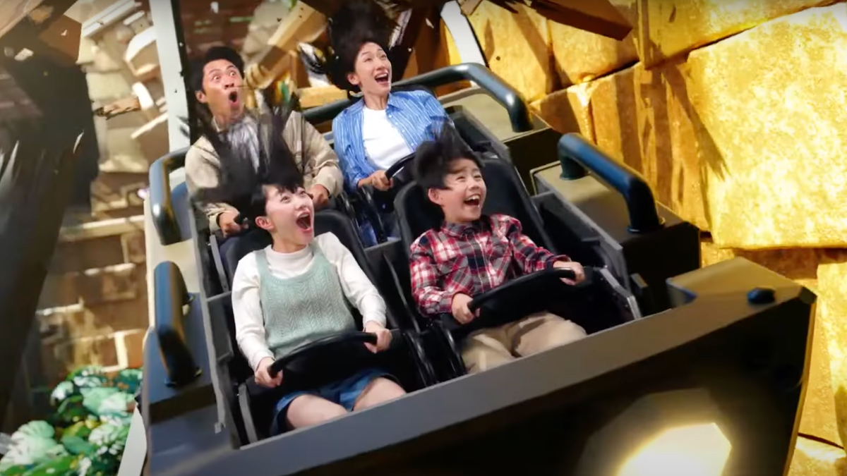 Donkey Kong Coaster saute les rails, tout comme les jeux SNES