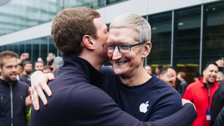 L&rsquo;Apple de Tim Cook est devenu le meilleur ami de Meta. Complètement par accident