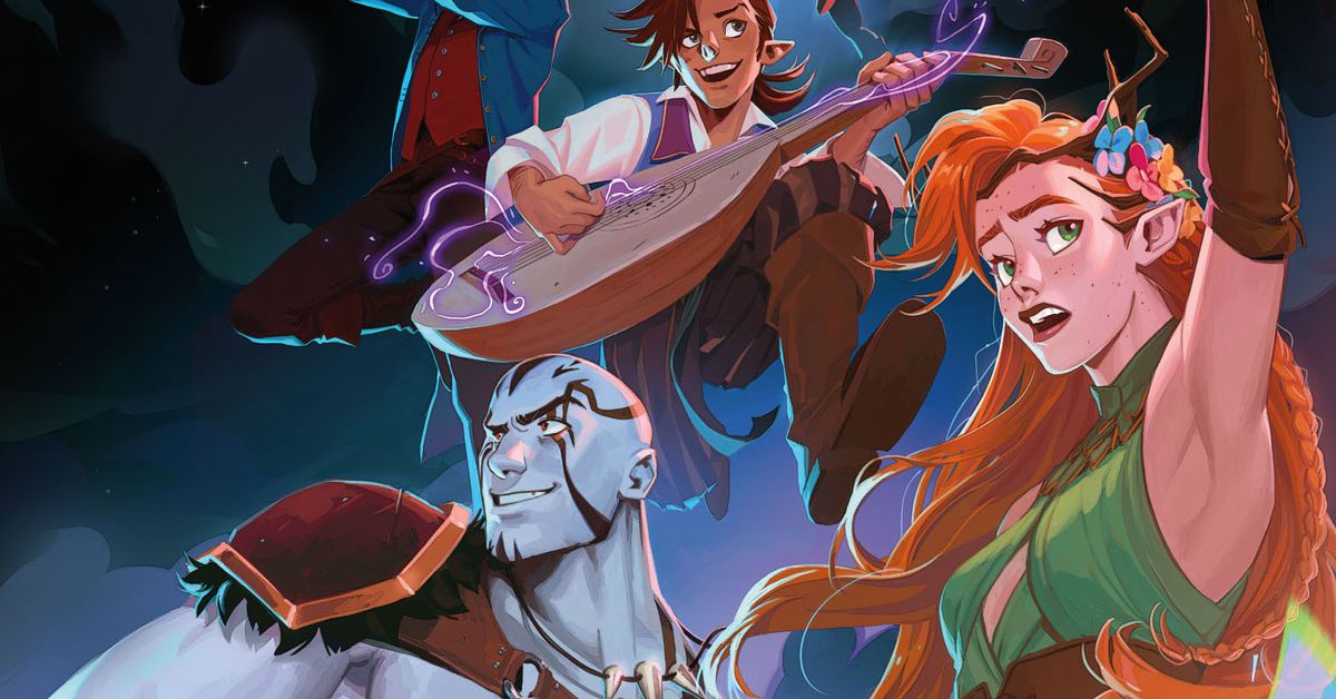 La série de bandes dessinées préquelles de Vox Machina se poursuit en mai