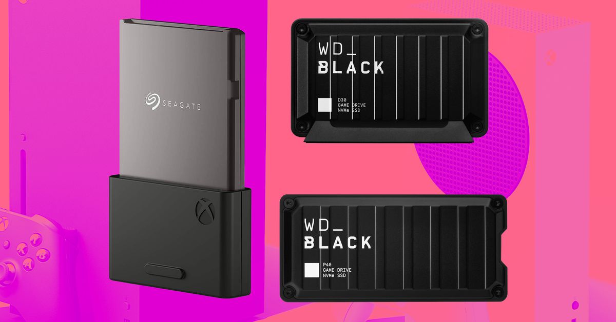 Les meilleurs SSD pour Xbox Series X