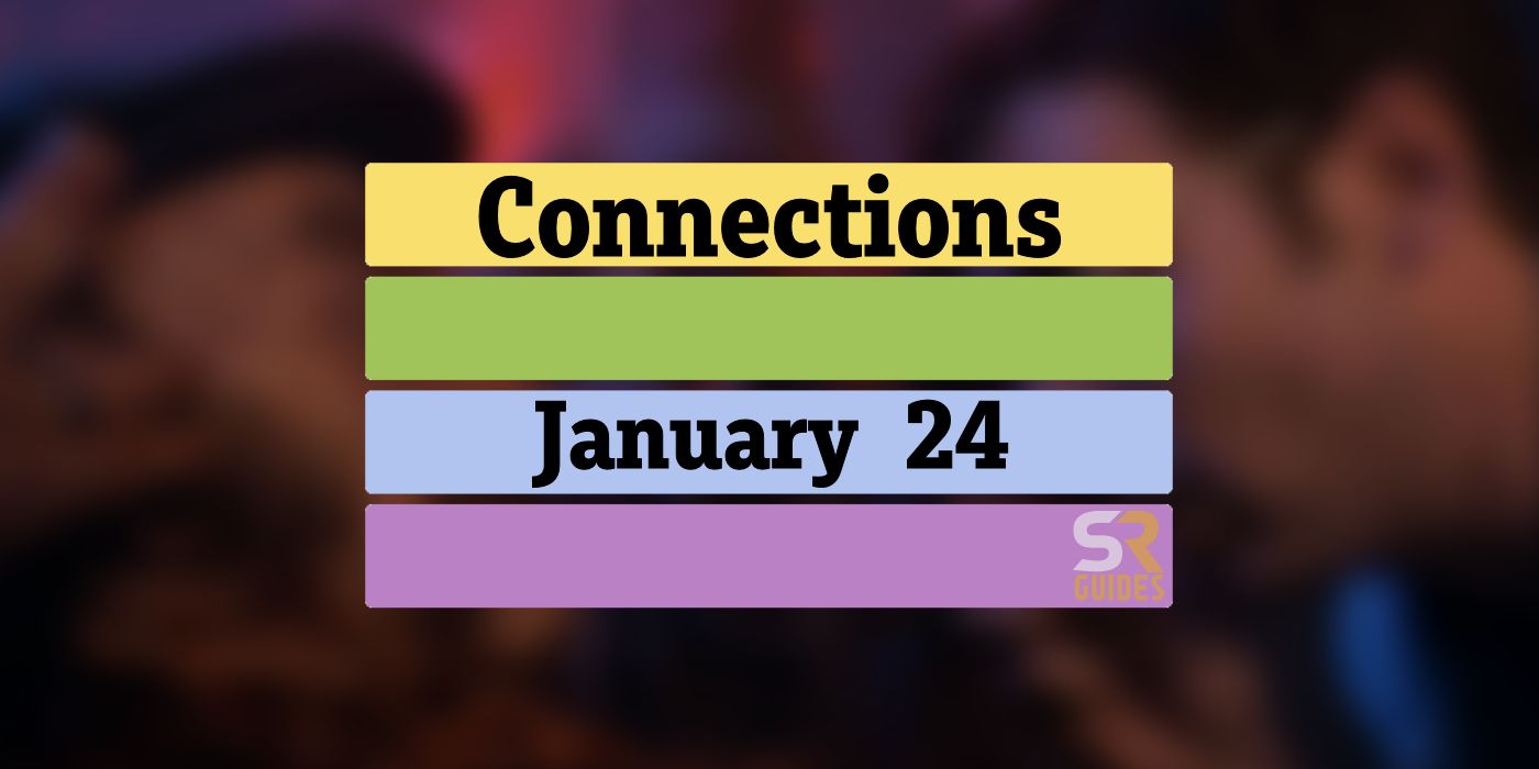 Reponses et categories de Connections du jour pour le 24