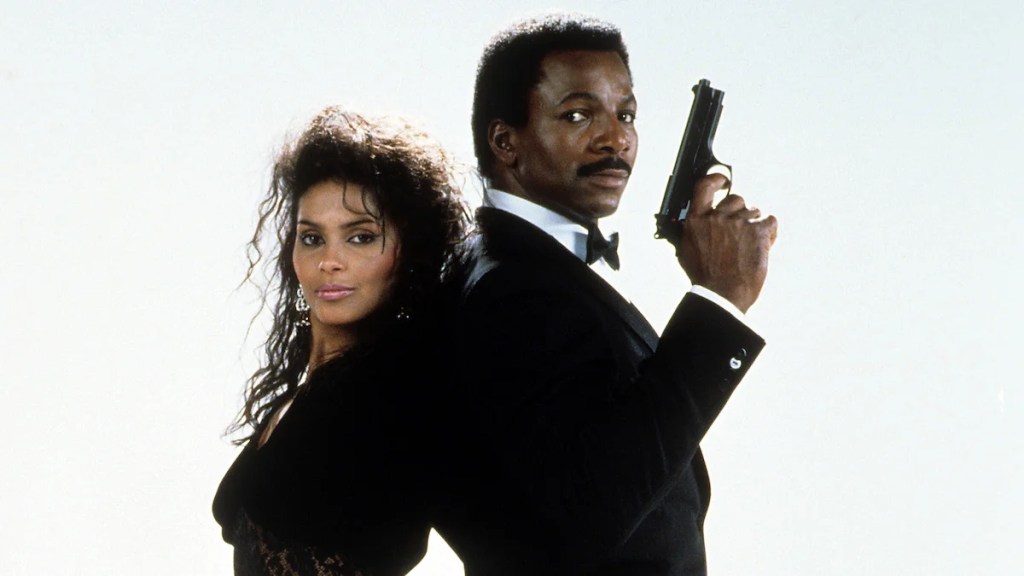 Vanity et Carl Weathers dans