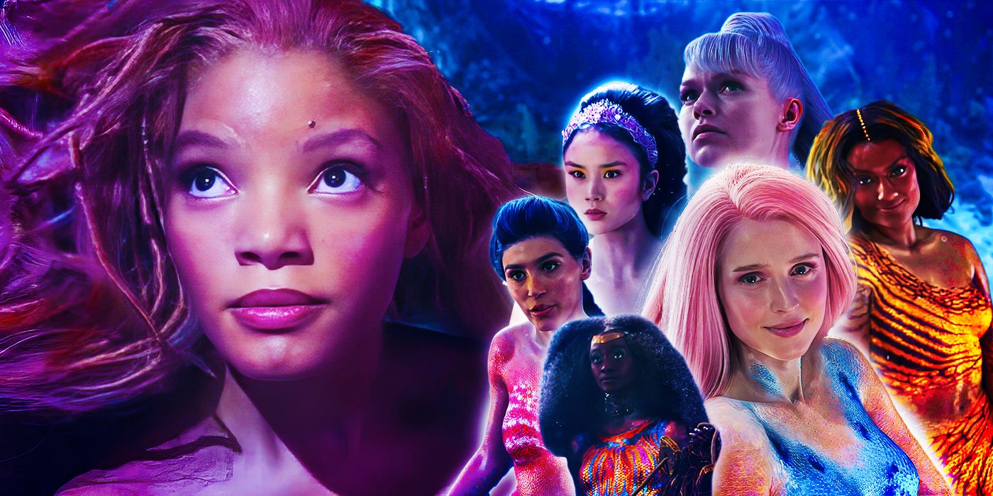 Les 6 sœurs d'Ariel dans le remake de La Petite Sirène de Disney expliquées (et quoi...