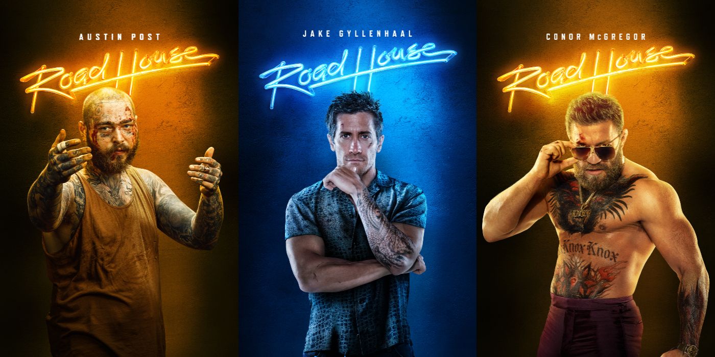 La première affiche de Road House Remake trouve Jake Gyllenhaal battu et sanglant