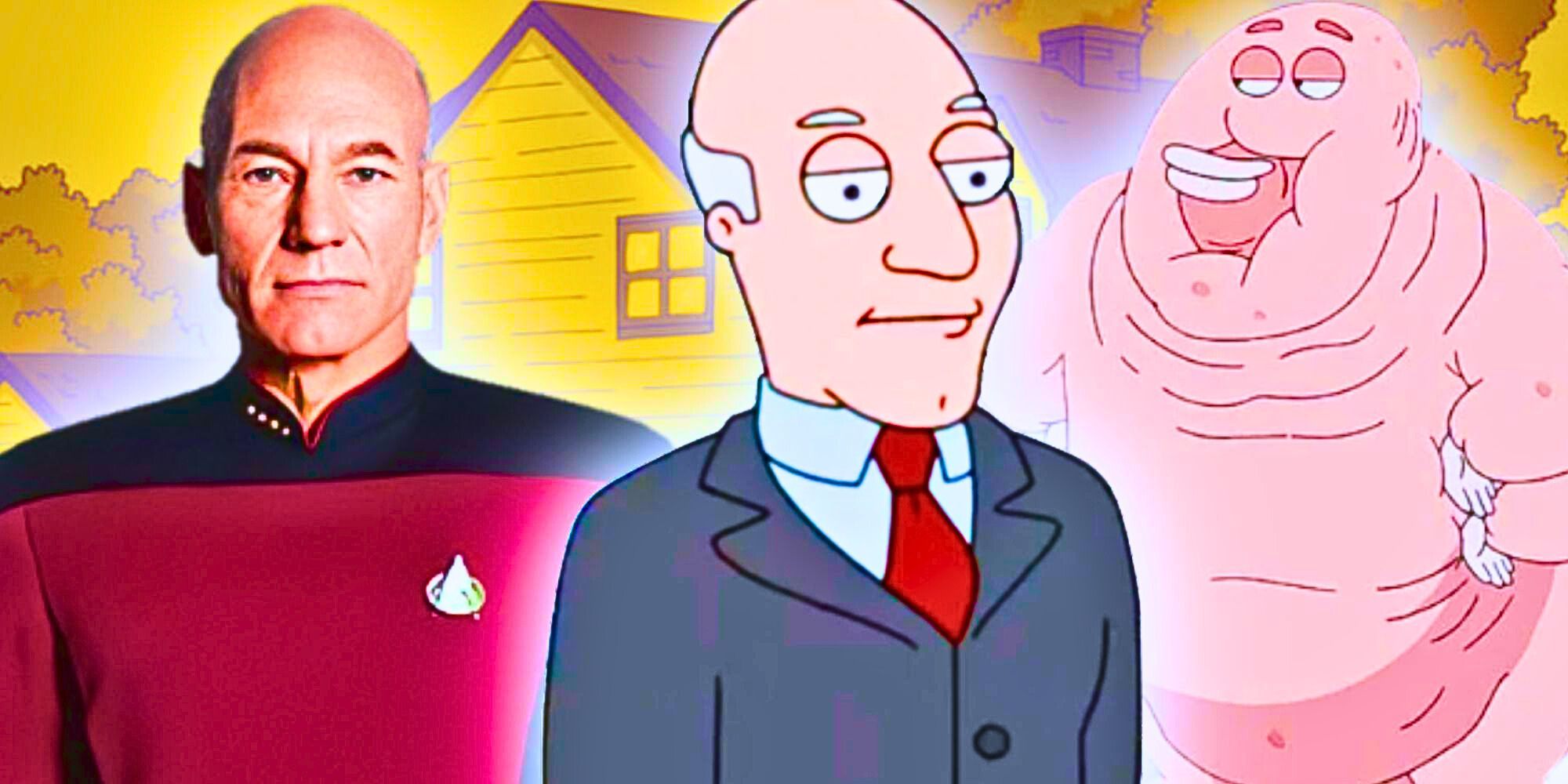 Les 10 personnages de Family Guy exprimés par Patrick Stewart