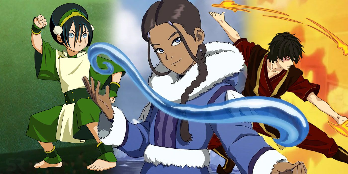 Les 4 types de flexion dans Avatar : le dernier maître de l'air