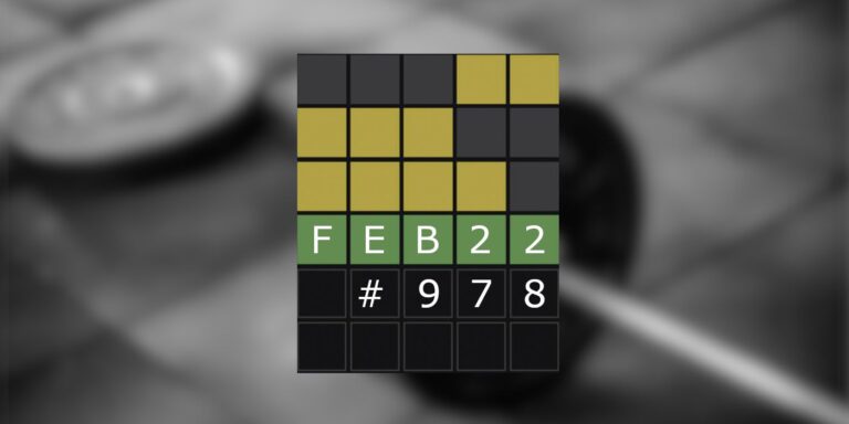 Réponses et astuces Wordle du jour pour le 22 février 2024 (puzzle n° 978)