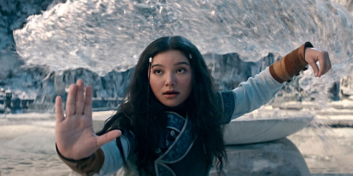 Le dernier maître de l'air Showrunner révèle un indice sur le futur amour de Katara