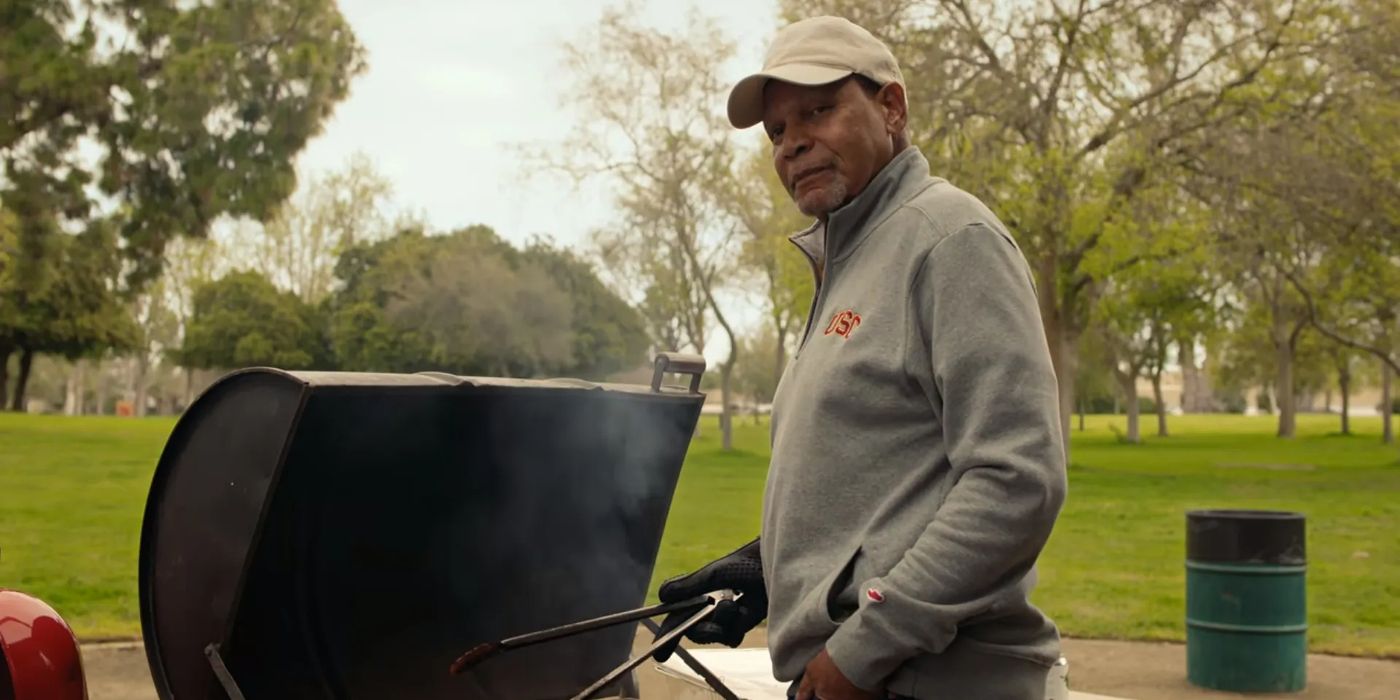 Uncle James grills in The Vince Staples Show