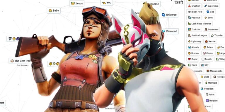 Comment créer Fortnite dans Infinite Craft