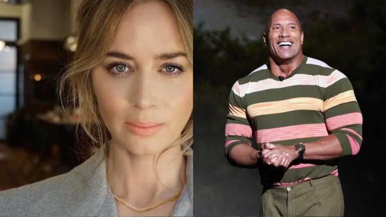 Emily Blunt en pourparlers pour jouer aux côtés de Dwayne Johnson dans &lsquo;The Smashing Machine&rsquo; pour A24