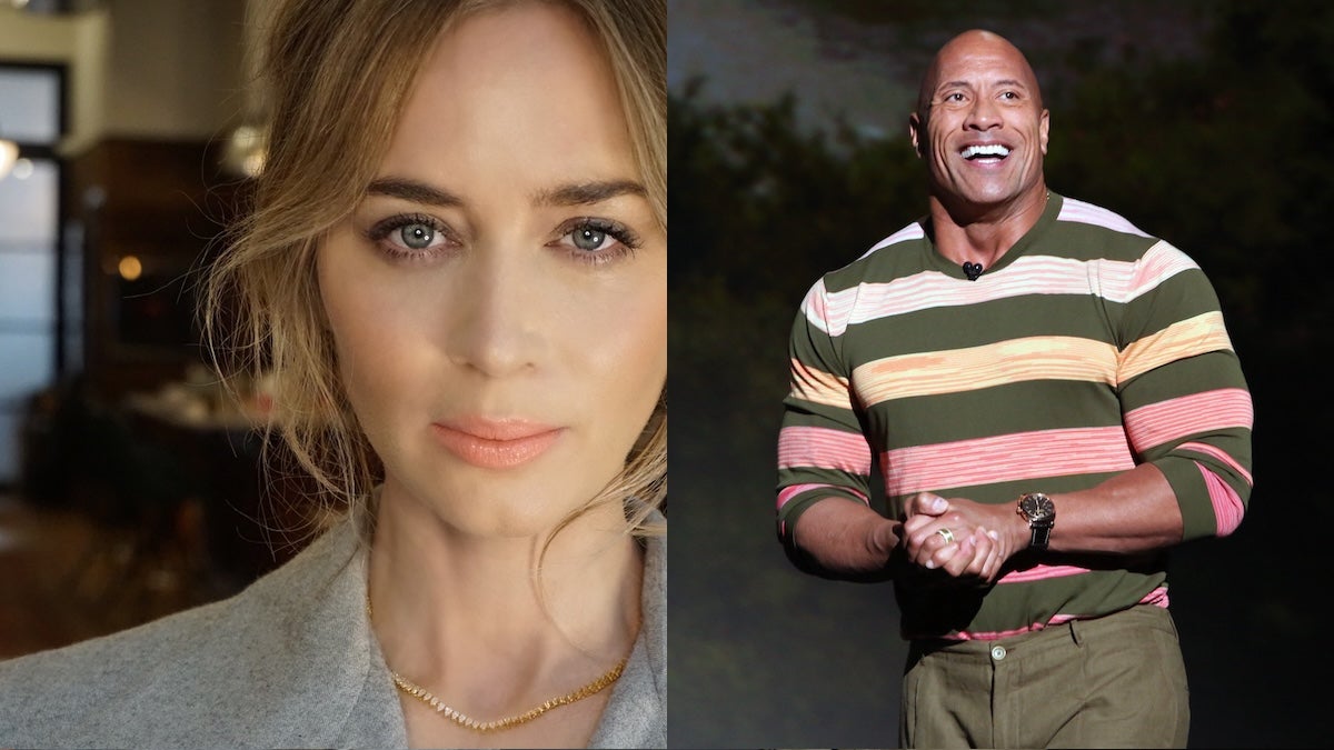 Emily Blunt en pourparlers pour jouer aux côtés de Dwayne Johnson dans 'The Smashing Machine' pour A24