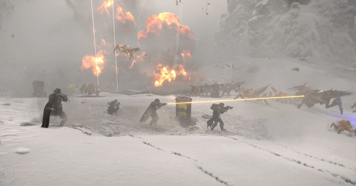 Helldivers 2 a plus que doublé son audience Steam en une semaine