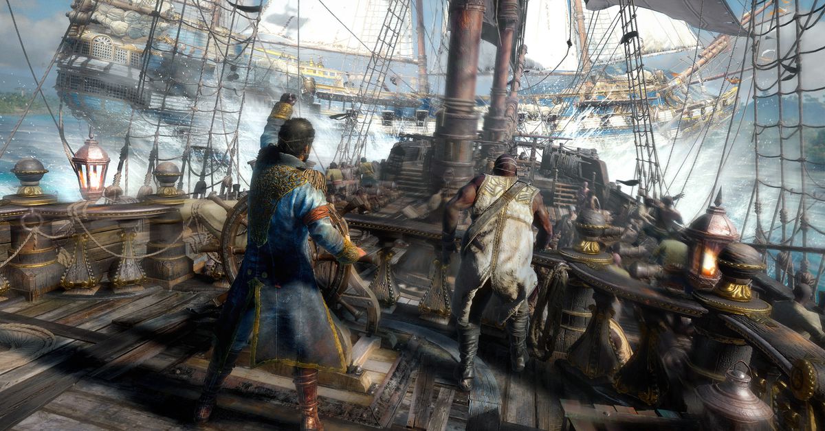 La bêta ouverte de Skull and Bones montre un superbe jeu de bateau pirate coulé par scope