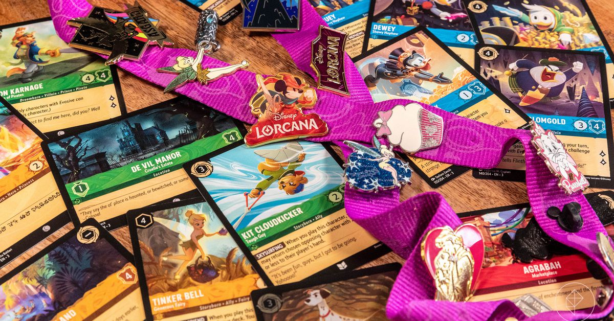 La file d'attente virtuelle d'Amazon est de retour pour l'extension Into the Inklands de Disney Lorcana