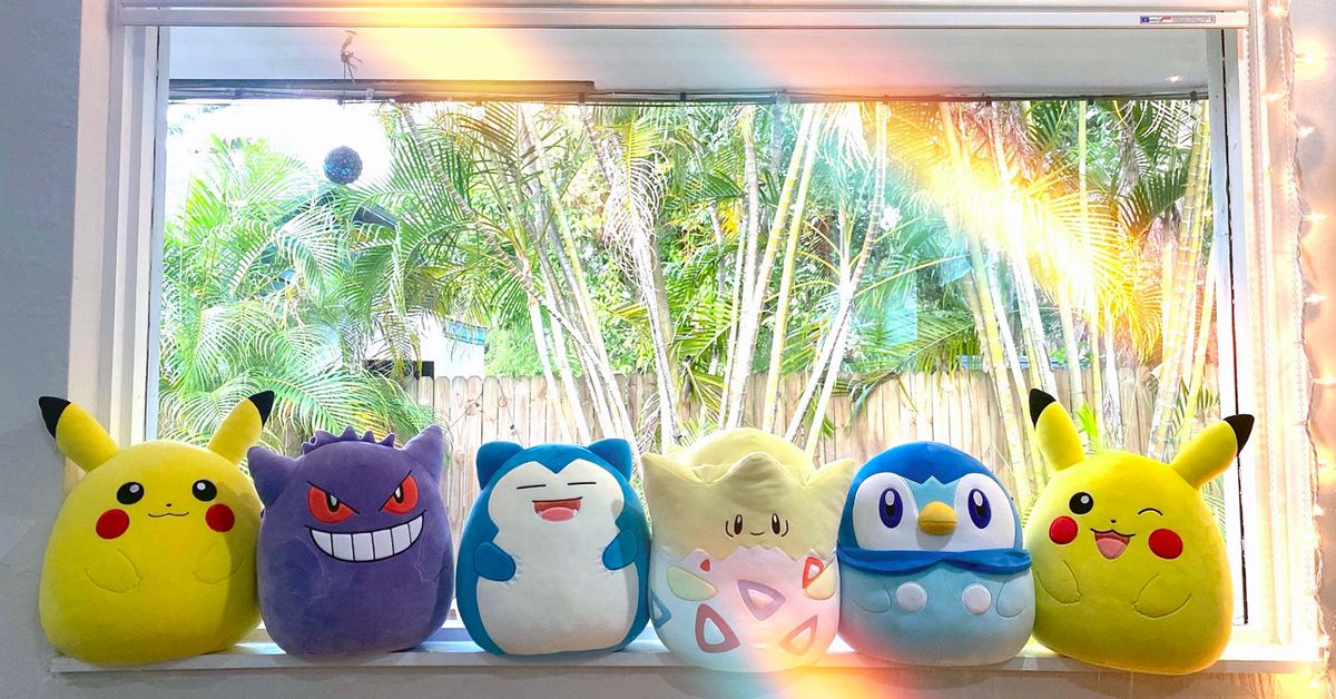 Les Pokémon Squishmallows sont en vente aujourd'hui uniquement chez Hot Topic