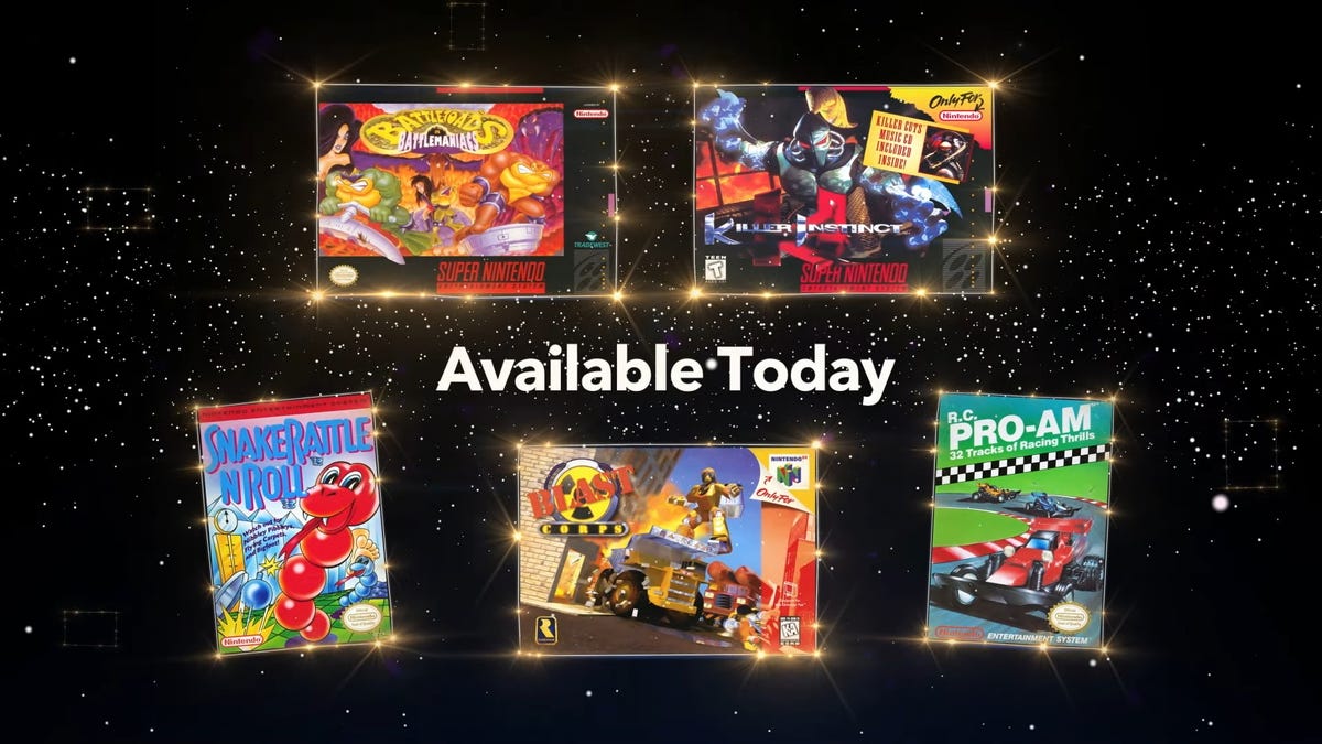 Nintendo Switch Online ajoute quelques jeux classiques de Rare