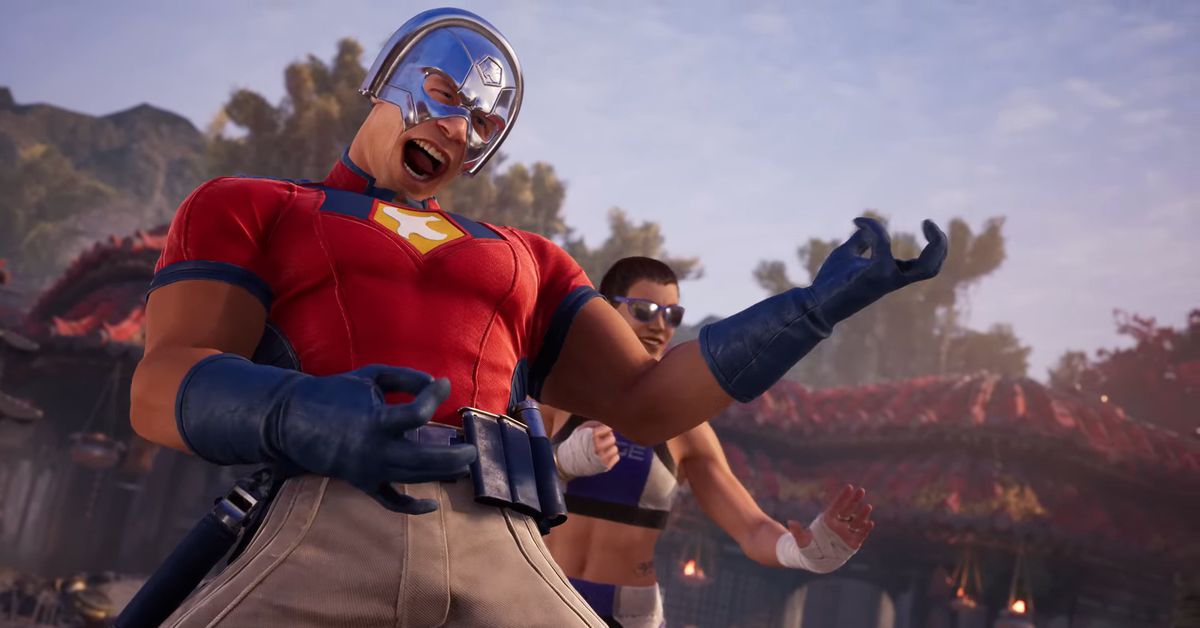 Peacemaker de Mortal Kombat 1 capture parfaitement le héros joyeusement stupide de John Cena