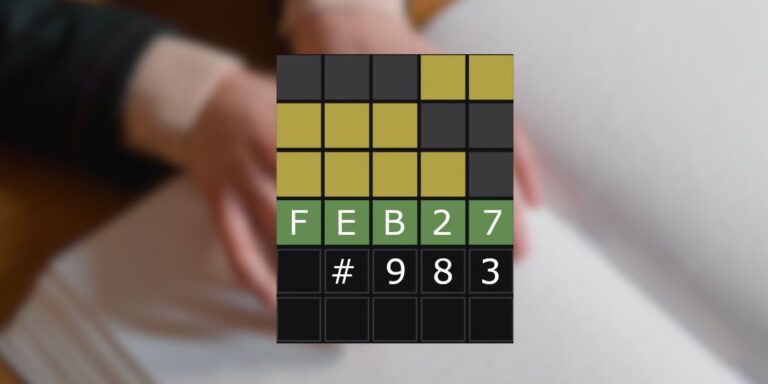 Réponses et astuces Wordle du jour pour le 27 février 2024 (puzzle n° 983)