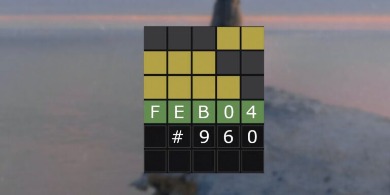 Réponses et astuces Wordle du jour pour le 4 février 2024 (puzzle n° 960)