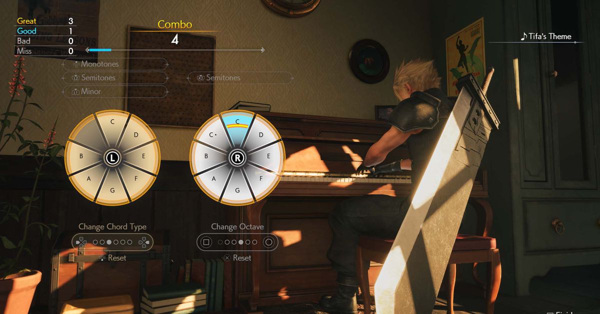 Si tu as besoin de moi, je jouerai du piano dans Final Fantasy VII Rebirth