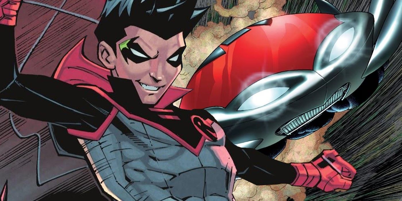 Robin a prouvé qu'il était un génie avec une mise à niveau futuriste de la Batmobile