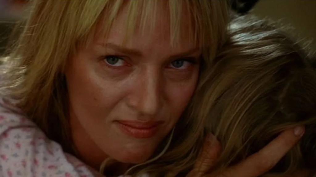 Uma Thurman dans le rôle de Beatrix Kiddo dans