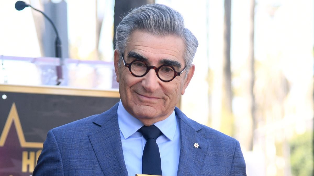 Eugene Levy retrouve Jason Biggs dans 'American Pie' et reçoit une étoile sur le Hollywood Walk