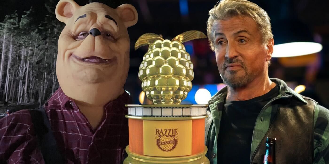 Winnie l'ourson et Sylvester Stallone ouvrent la voie en 2024 Razzie