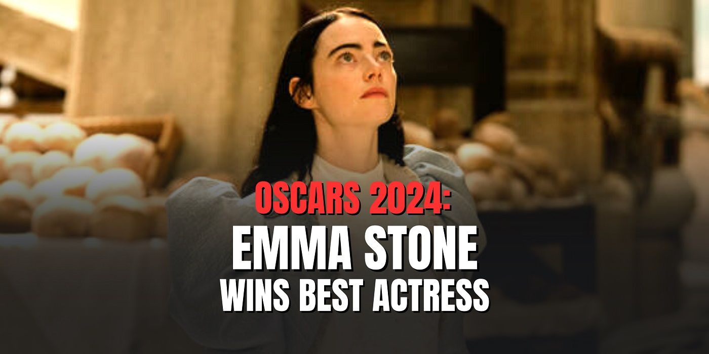 Emma Stone remporte l'Oscar de la meilleure actrice pour Poor Things