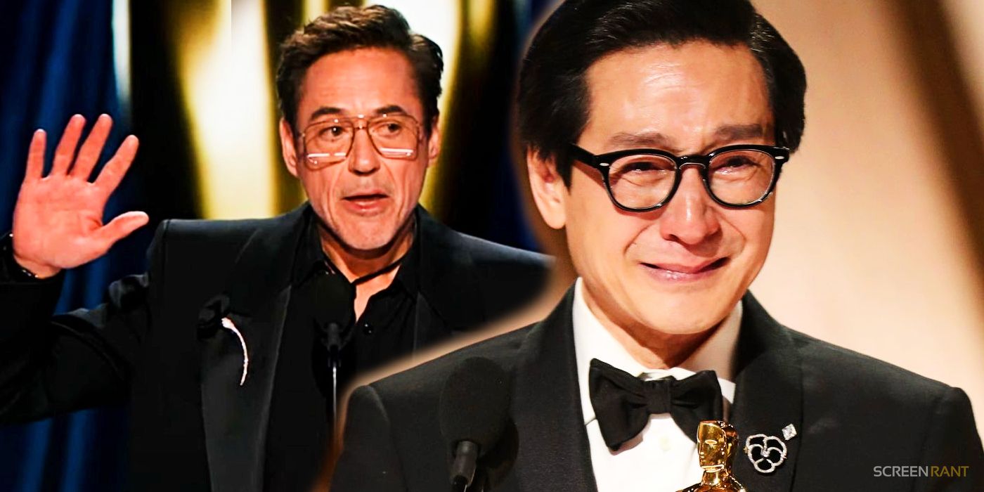 Internet est convaincu que RDJ a snobé Ke Huy Quan – mais BTS Oscar Photo...