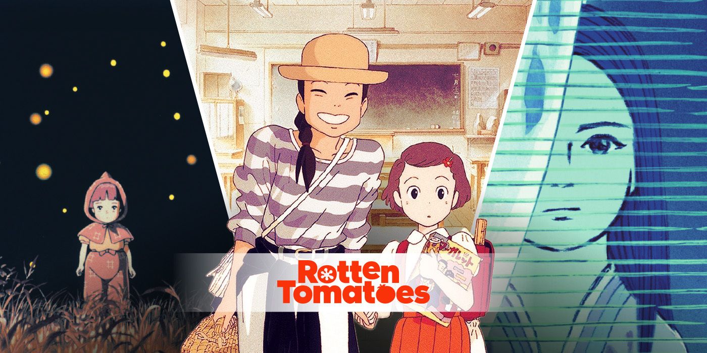 Films d'animation à 100% sur Rotten Tomatoes