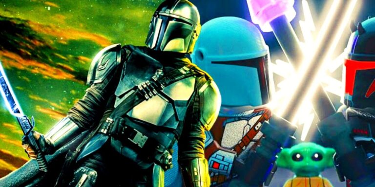 L’énorme animation LEGO Star Wars « améliore » la saison Mandalorian…