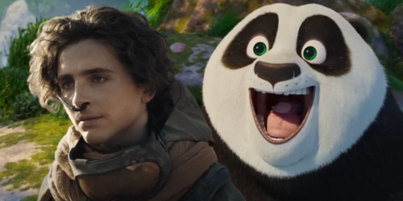 Kung Fu Panda 4 et Dune 2 se battent pour la première place