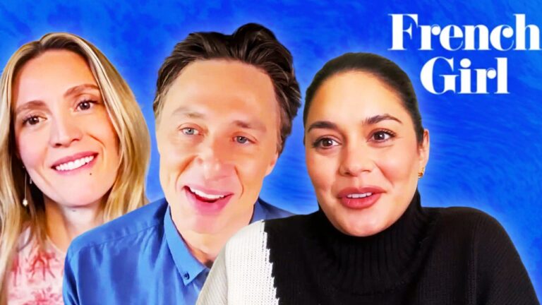 Zach Braff, Vanessa Hudgens et Evelyne Brochu parlent de French Girl, Bad Boy…