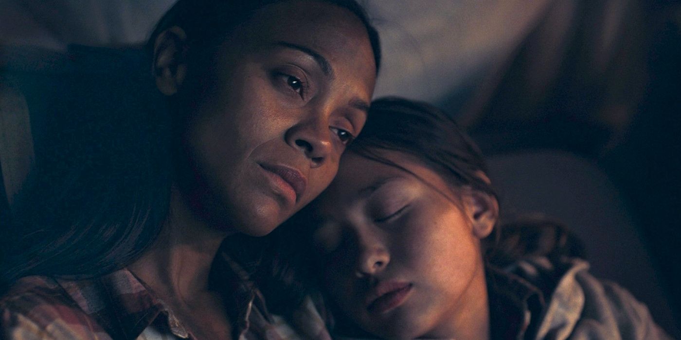 Zoe Saldaña franchit la frontière dans la bande-annonce de The Absence of Eden
