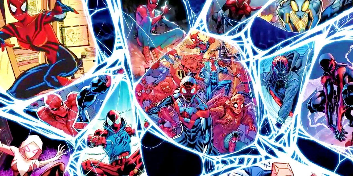 Miguel O'Hara de Spider-Verse révèle la liste des nouveaux membres d'élite de la Spider-Society...