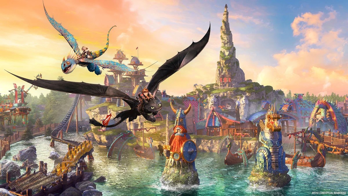 Universal dévoile le premier aperçu et les détails du trajet pour « Comment dresser votre dragon » à Epic Universe
