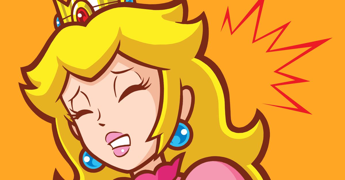 En souvenir de la grince des dents entourant Super Princess Peach