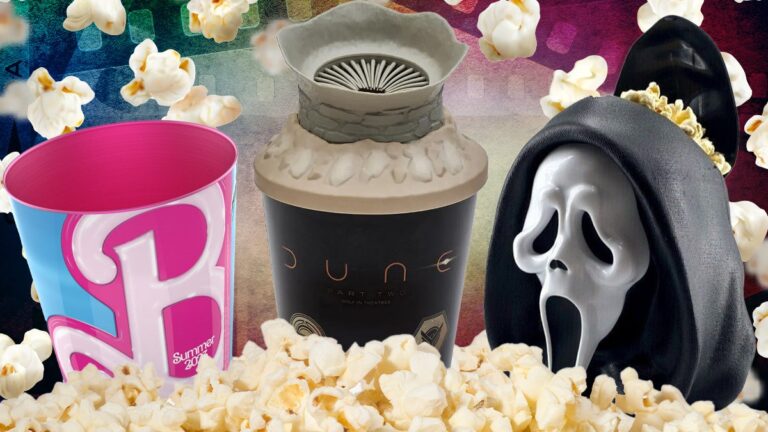 J’ai dépensé 60 dollars pour du pop-corn » : Les seaux à collectionner rapportent gros aux cinémas