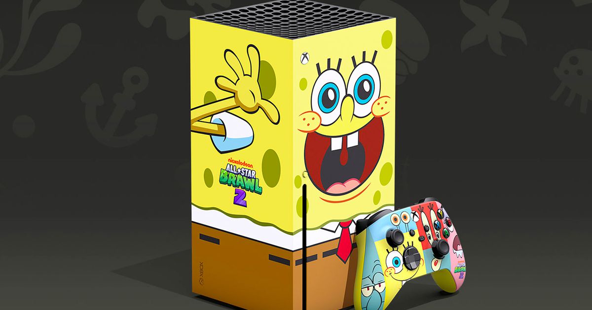 La Xbox Series X de Bob l'éponge ne coûte que 699 $, un petit prix à payer pour de l'art