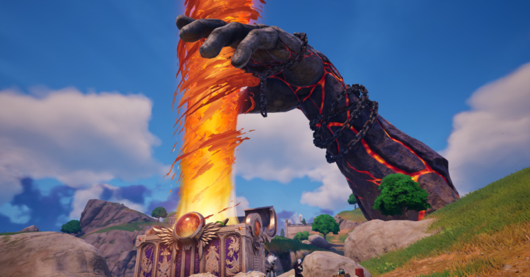 Le nouvel événement Titan Hand de Fortnite a engendré toutes sortes de théories