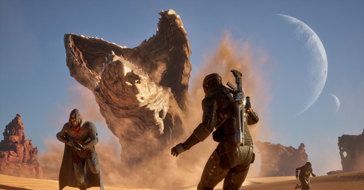 Survivre au nouveau MMO Dune ressemble à un enfer, mais au moins vous pouvez boire le sang de vos ennemis