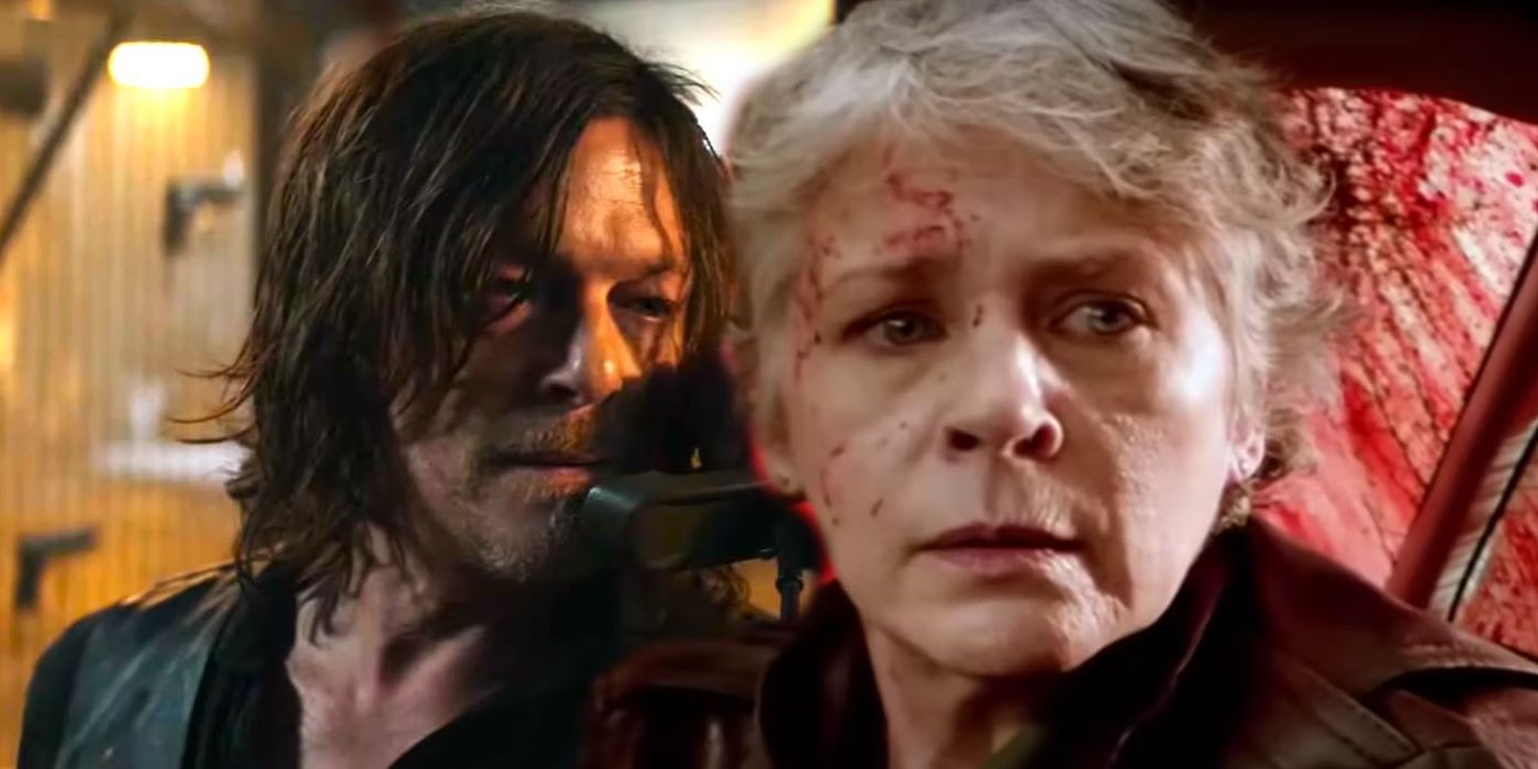 La première scène de la saison 2 de Daryl Dixon reprend avec Daryl et Carol sur New Mi...