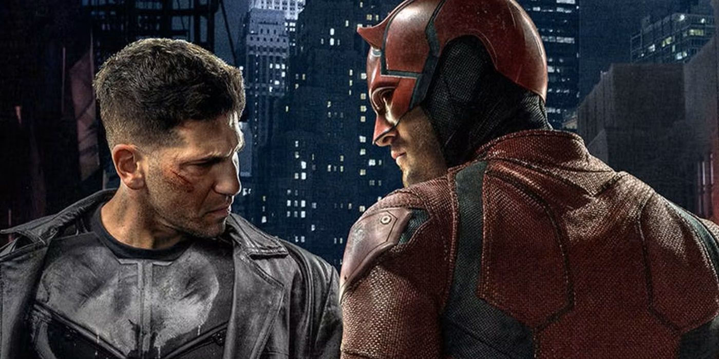 Punisher et Daredevil se réunissent dans des images de nouveau-né, maire Kingpin